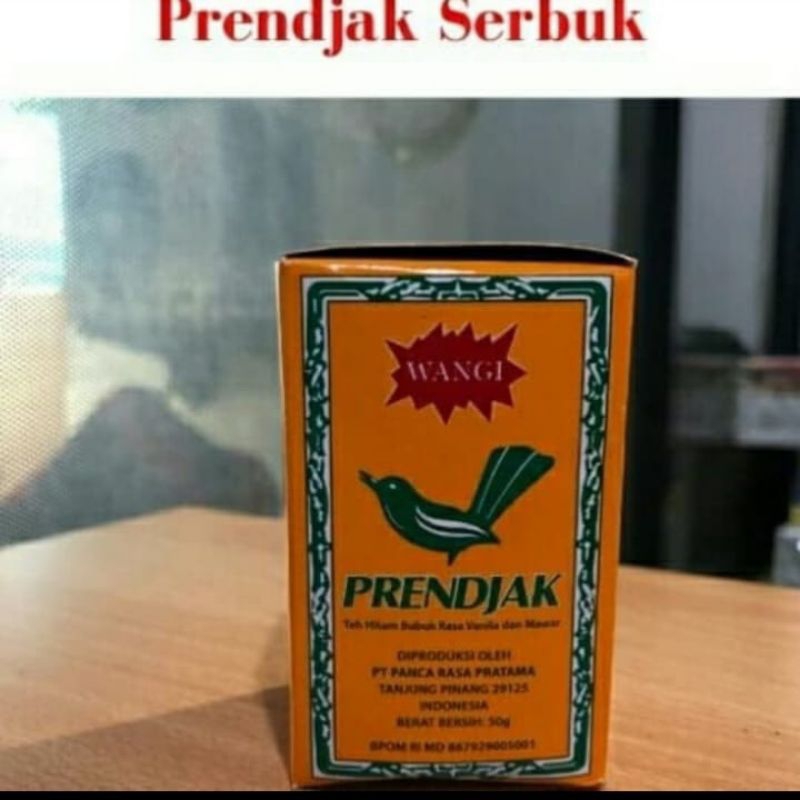 

Teh Prendjak Bubuk Hitam/Teh Prendjak Serbuk Hitam 1 Kotak @50 gr