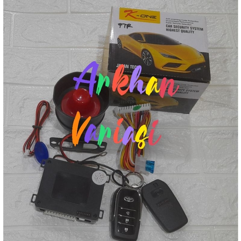 Alarm Mobil Universal Model Remote Fortuner Vrz