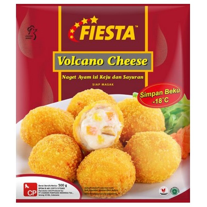 

Fiesta Volcano Cheese 500Gr
