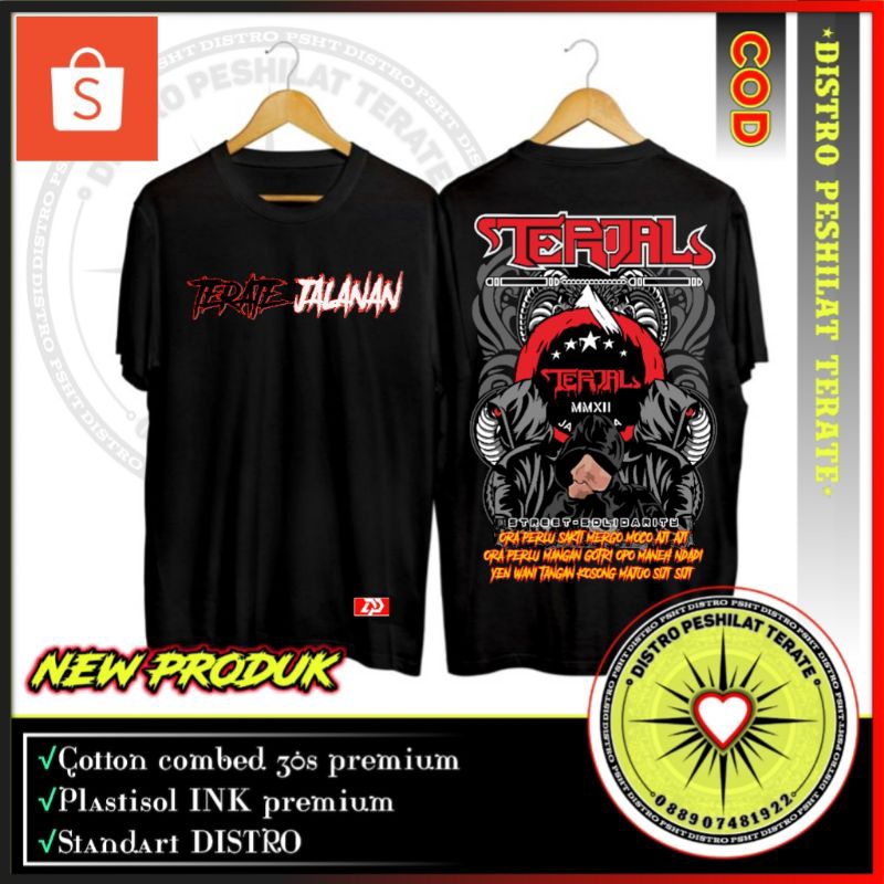 KAOS TERJAL TERATE JALANAN (SH-1)