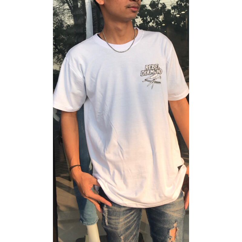 KAOS REBEL DIAMOND | REBEL DIAMOND TSHIRT | FREE STICKER