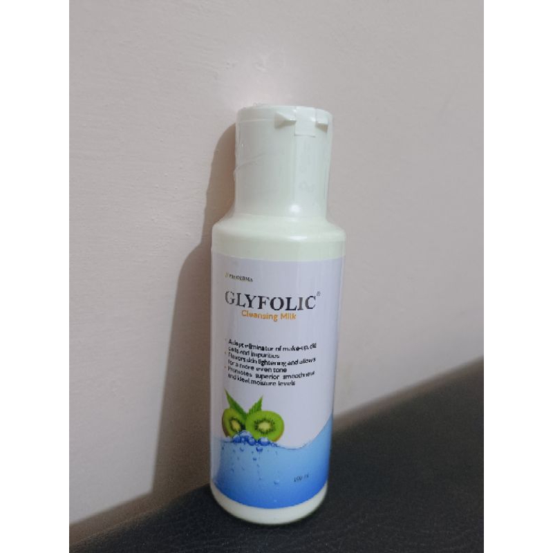 glyfolic cleansing milk pembersih wajah dari proderma