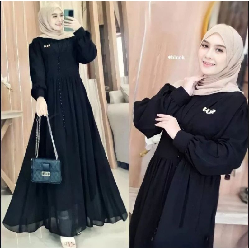 GAMIS TERBARU 2023 ARISA MAXI MATT CERUTY FULL PURING  /COD&GRATIS ONGKIR//gamis Arisa Maxi//gamis v