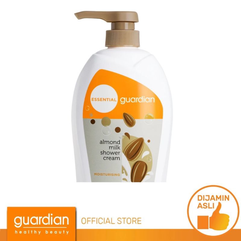 Guardian essential milk almond soft shower cream 1 L