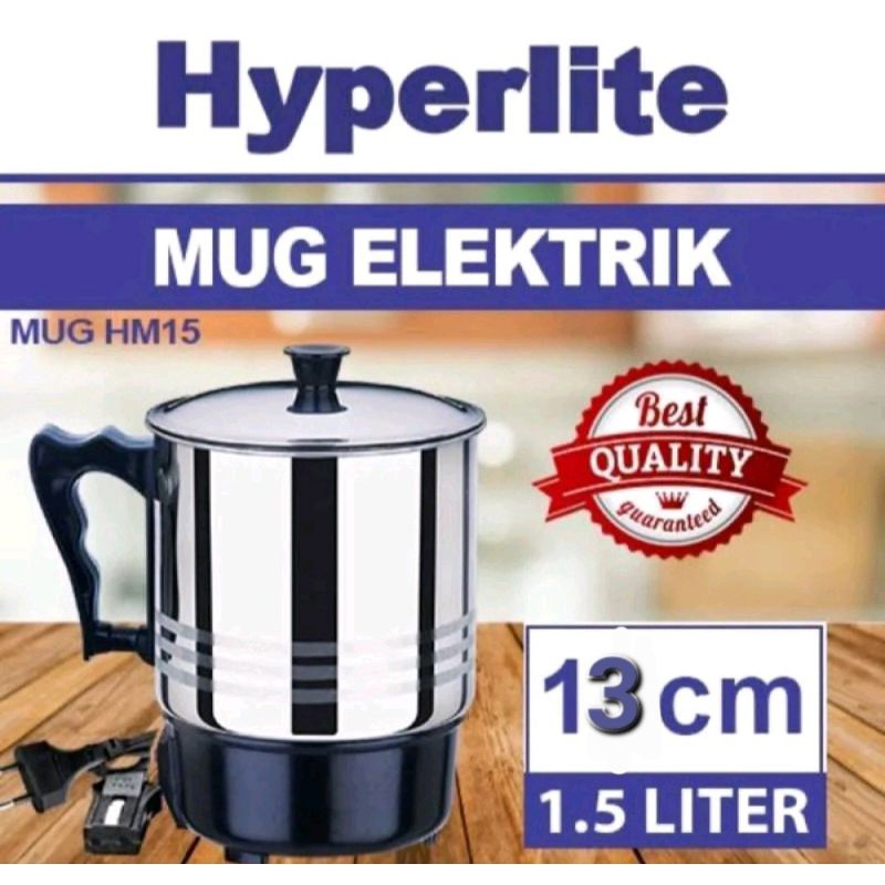 Mug Listrik Stainlees Low watt