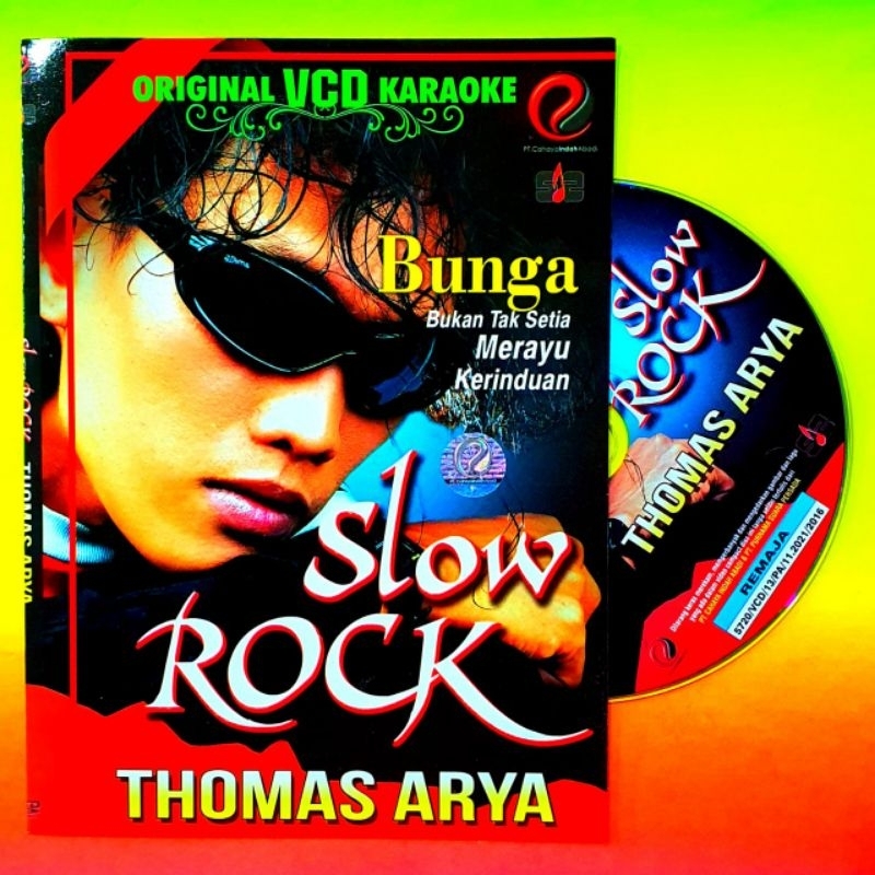 KASET ORIGINAL VCD LAGU THOMAS ARYA BISA BUAT KARAOKE-VOCAL ON OF AKTIF-LAGU TERBARU THOMAS ARYA-LAG
