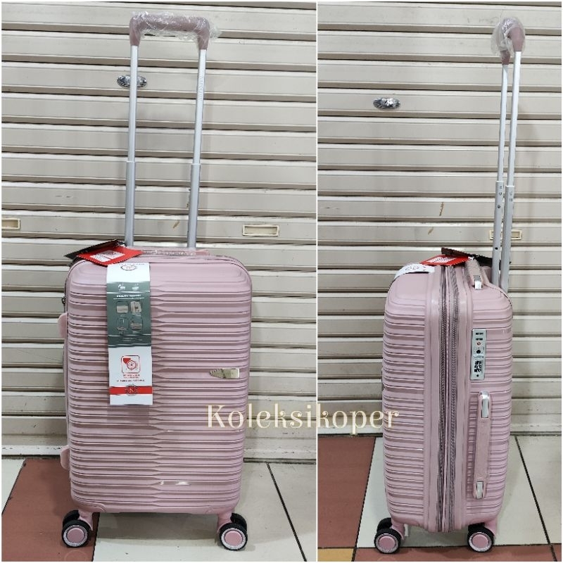 Koper Original Napoleon Polypropylene TSA Lock size Kabin 20 inci