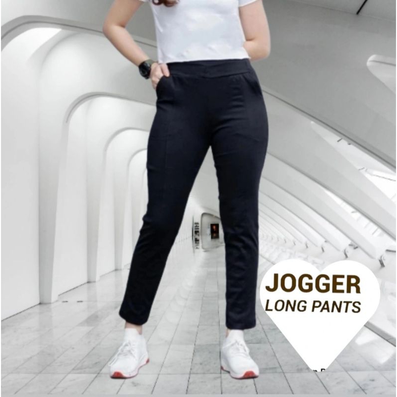 Jogger Olahraga Wanita stl Metro NY Cover Belly Cut Size