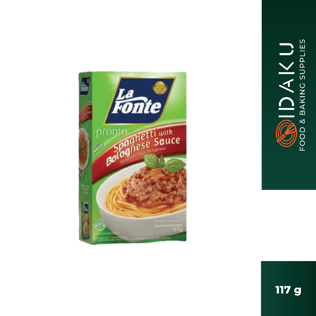 

LAFONTE SPAGETTI SAUS BOLOGNES 117GR