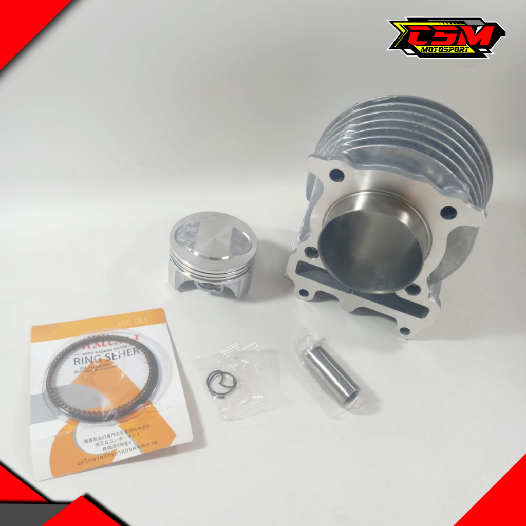 BLOK SEHER MIO 58,5 BORING ASSY BORING KOMPLIT MIO 58,5 THALLAND