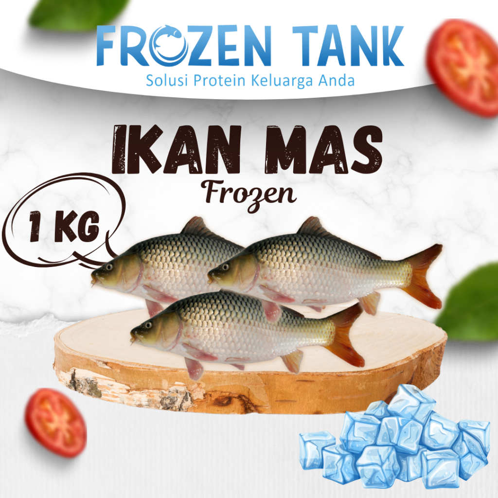 

Ikan Mas 1 kg Frozen Food Siap Masak Bersih Tanpa Pengawet