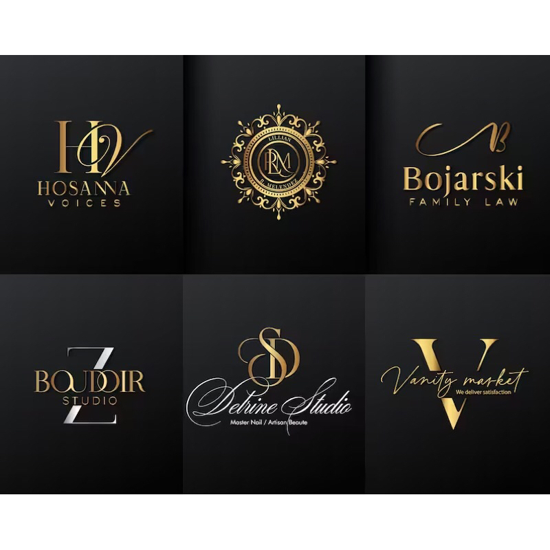 

Arabella Monogram Gold Jasa Pembuatan Desain Logo OLSHOP Bisnis Simple Elegan Cantik