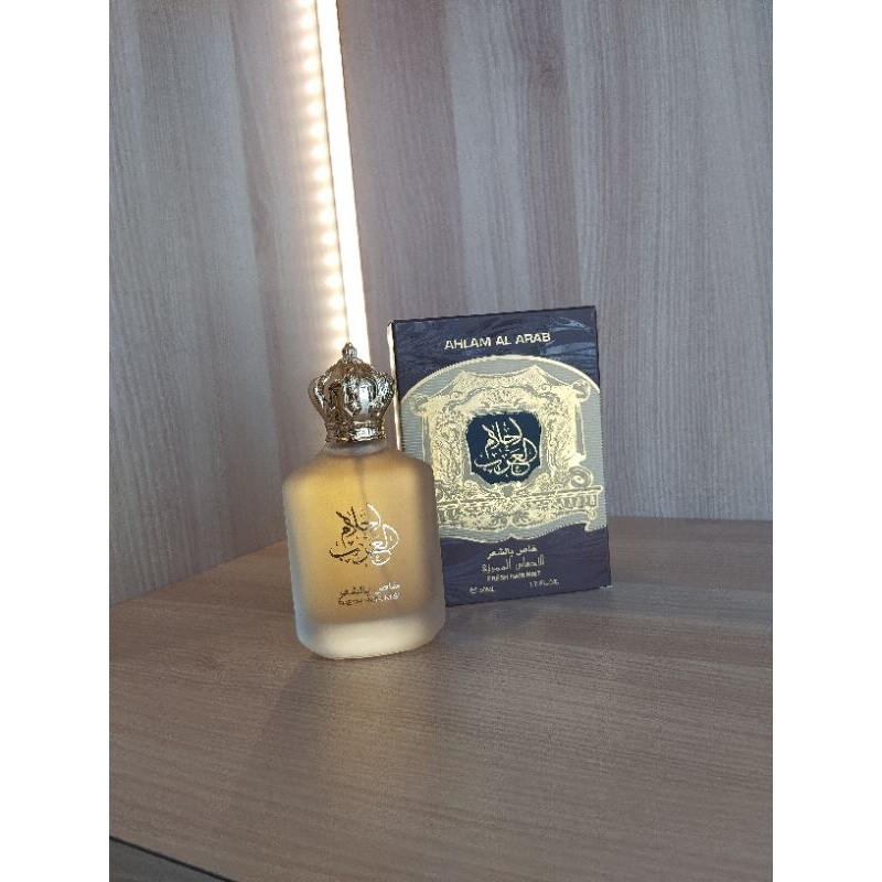 HAIR MIST/ Parfume Rambut AHLAM AL ARAB 50ml- Ard Al Zaafaran