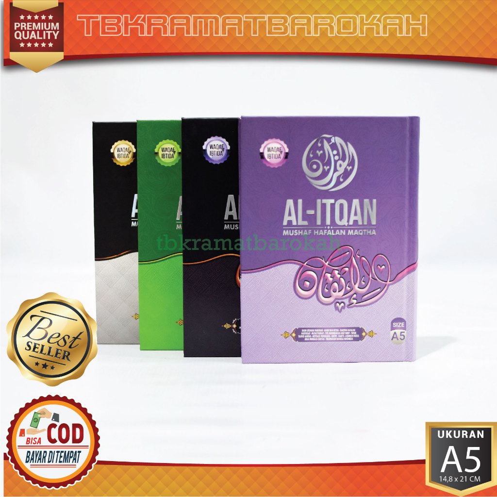 Mushaf Al-Quran Al-Itqan Ukuran Sedang A5 HC - Mushaf Hafalan Maqtha Al Itqon Penerbit Hilal Media