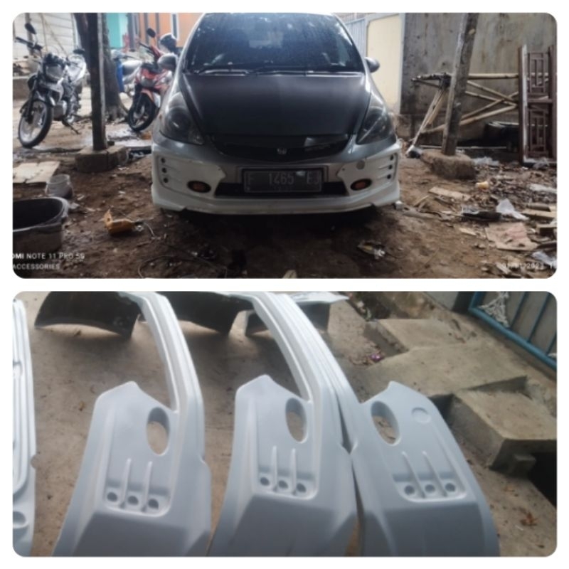 bodykit jazz gd3 model mugen RS depan