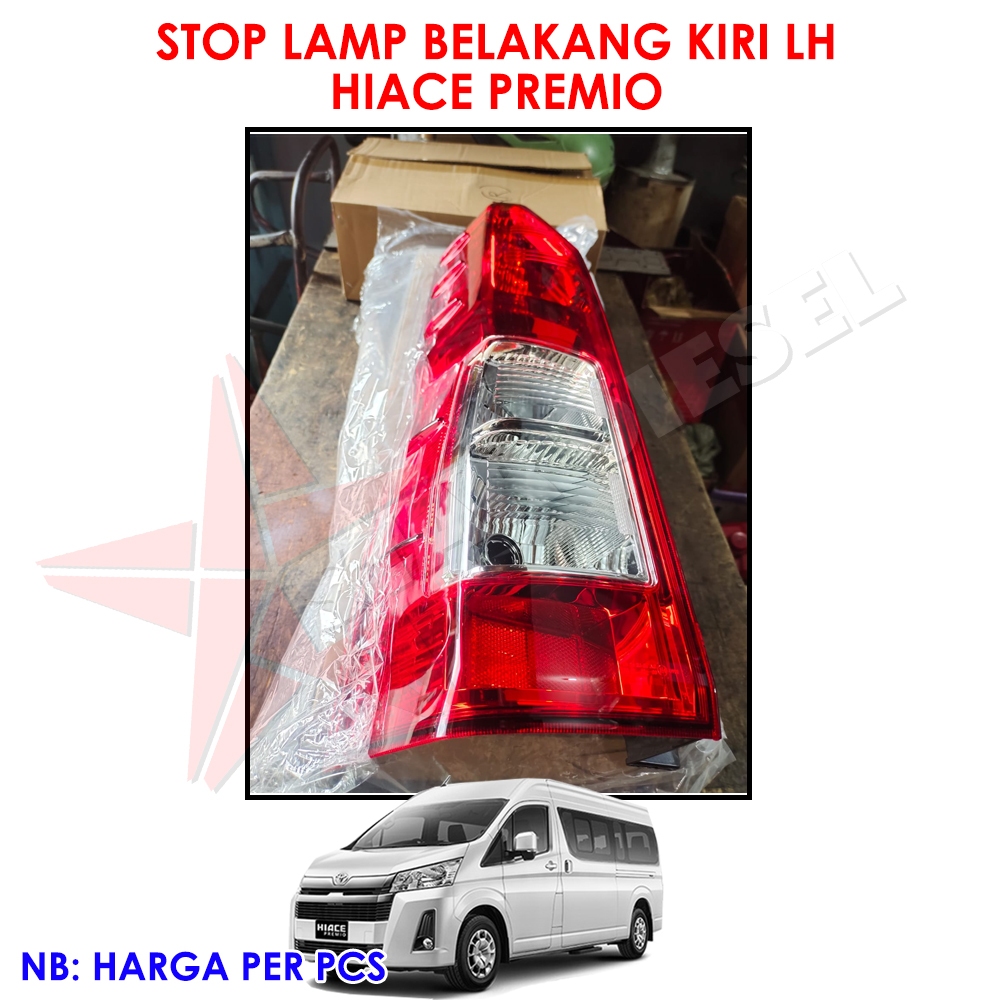 LAMPU BELAKANG KIRI LH HIACE PREMIO STOP LAMP HIACE PREMIO