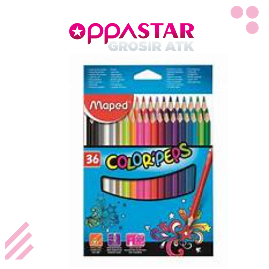 

Pensil Warna Set Maped Color peps 36 83201711 - Pencil Color Set