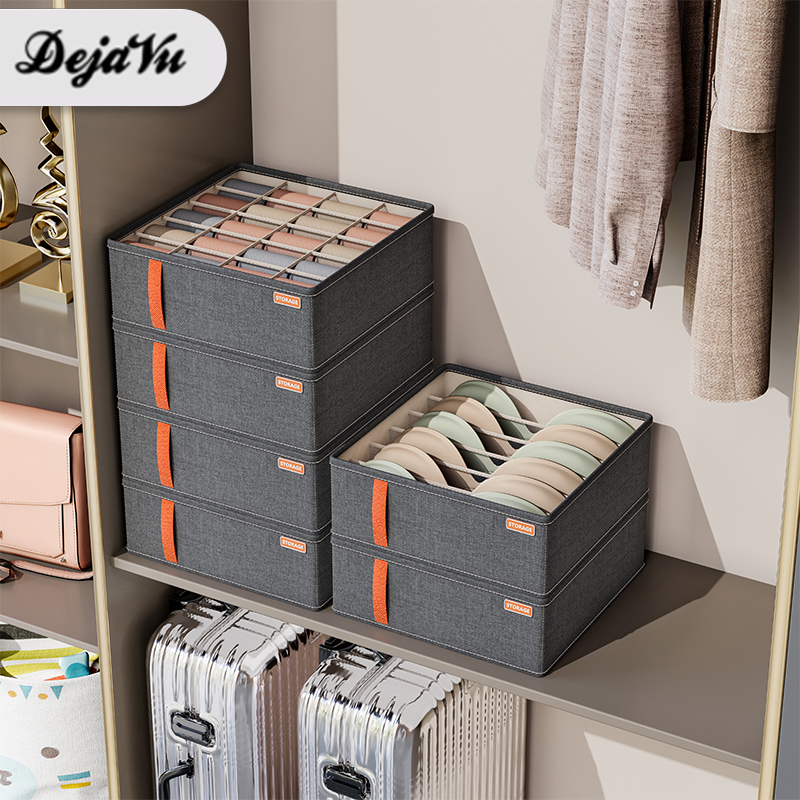 Dejavu Tempat Penyimpanan Celana Dalam Kotak Sekat Bra Underwear Organizer Storage Box Socks Short L