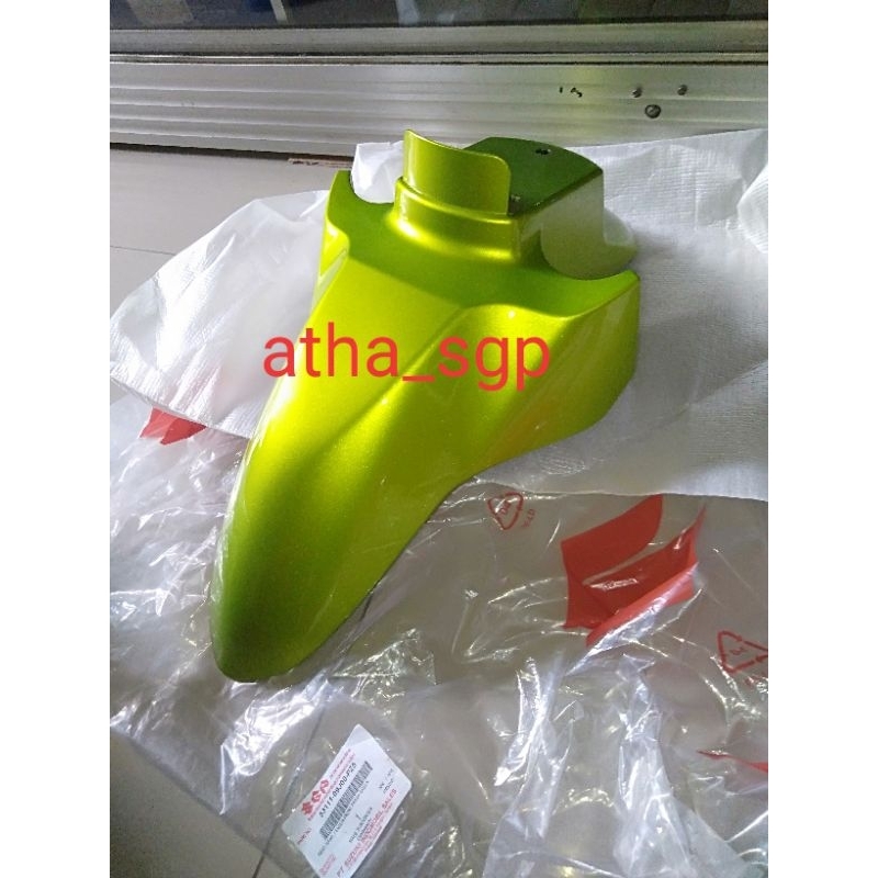 selebor Spakbor depan hijau Suzuki nex karbu,nex injeksi pertama ori sgp