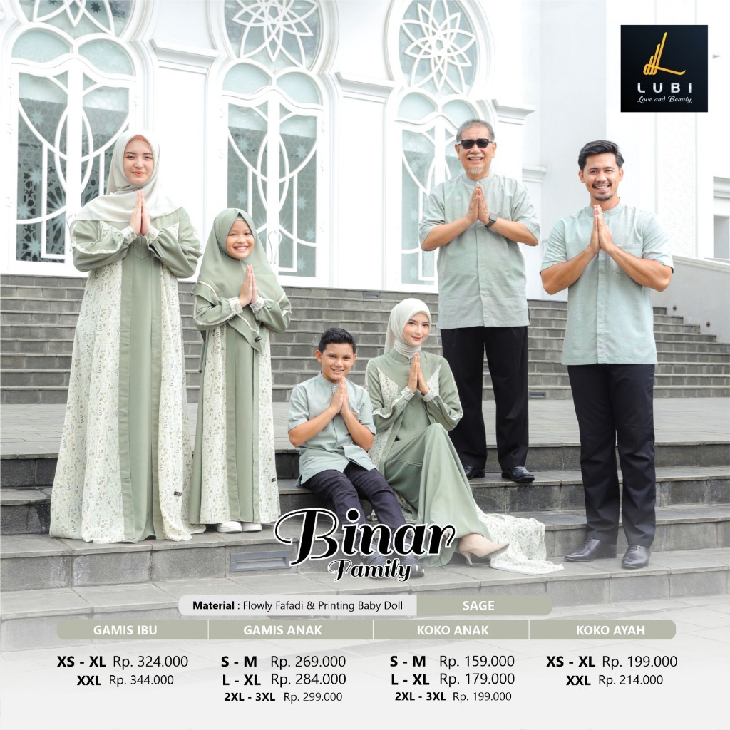 LUBI SARIMBIT BINAR FAMILY GAMIS & KOKO SAGE TERBARU 2023