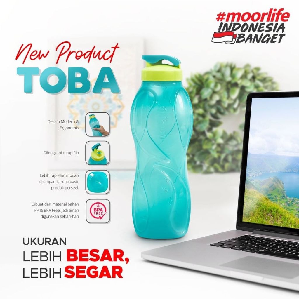 BOTOL MINUM MOORLIFE 2 LITER
