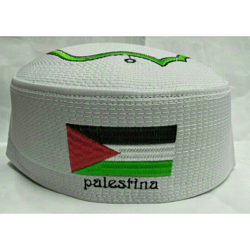 Peci Palestine Putih