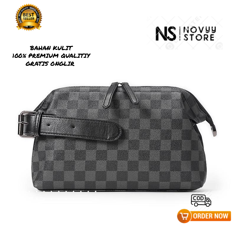 TAS TANGAN PRIA TAS FASHION CLUTCH PRIA TAS TANGAN PRIA BAHAN KULIT HAND BAG TAS TANGAN PRIA WATERPR