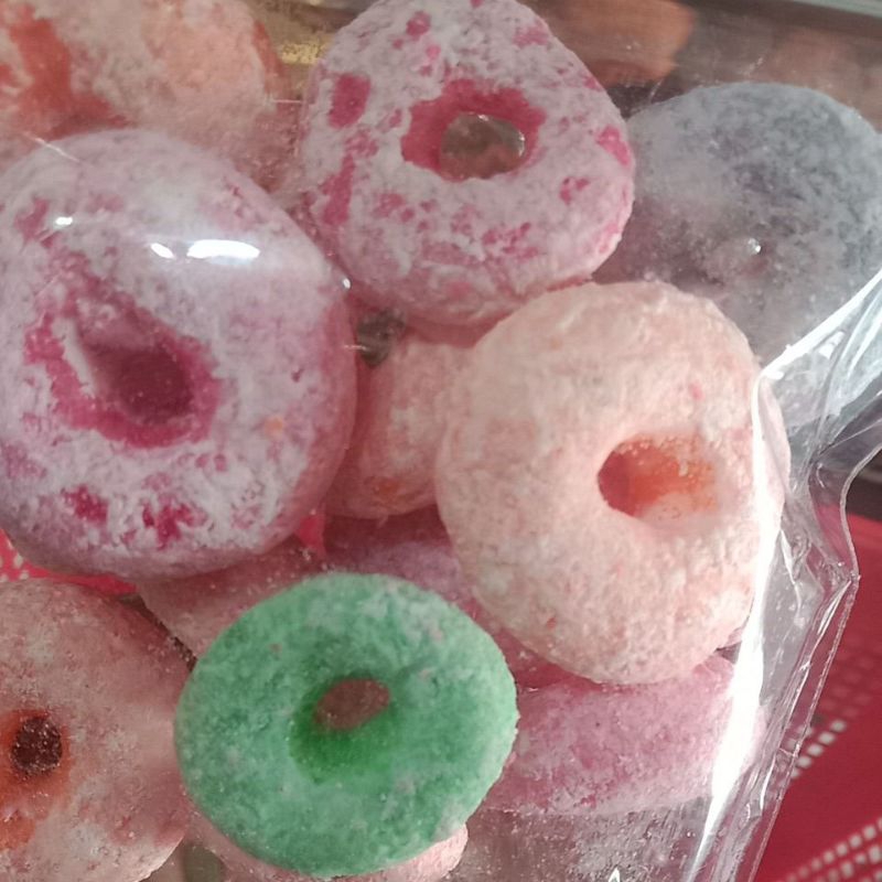 

donat warna warni manis