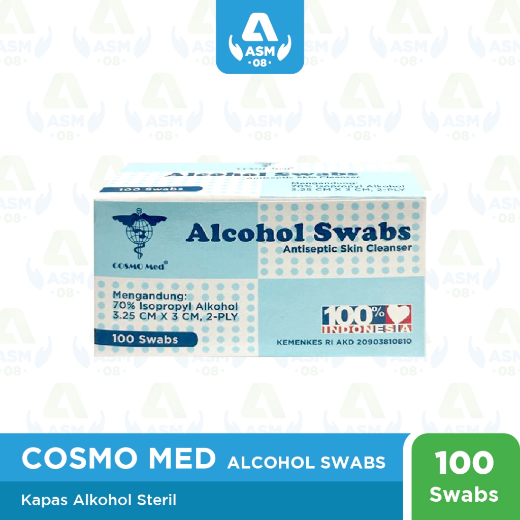 alkohol swab isi 100 pcs