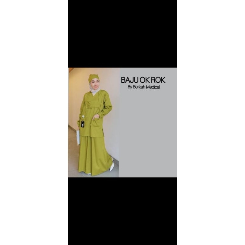 Baju Ok setelan lengan panjang&rok