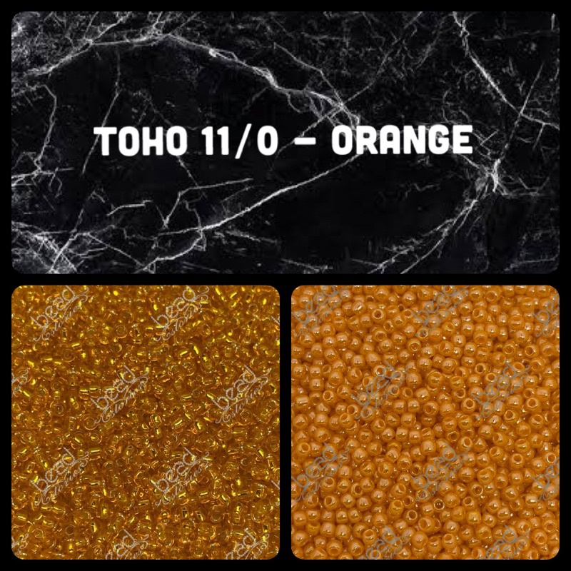Toho Round Beads 11/0 (Orange)