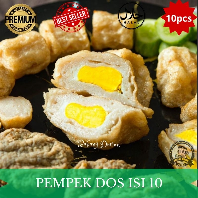 

PEMPEK DOS ISI 10 DENGAN CUKO YANG SUPER ENAK DAN SEGAR