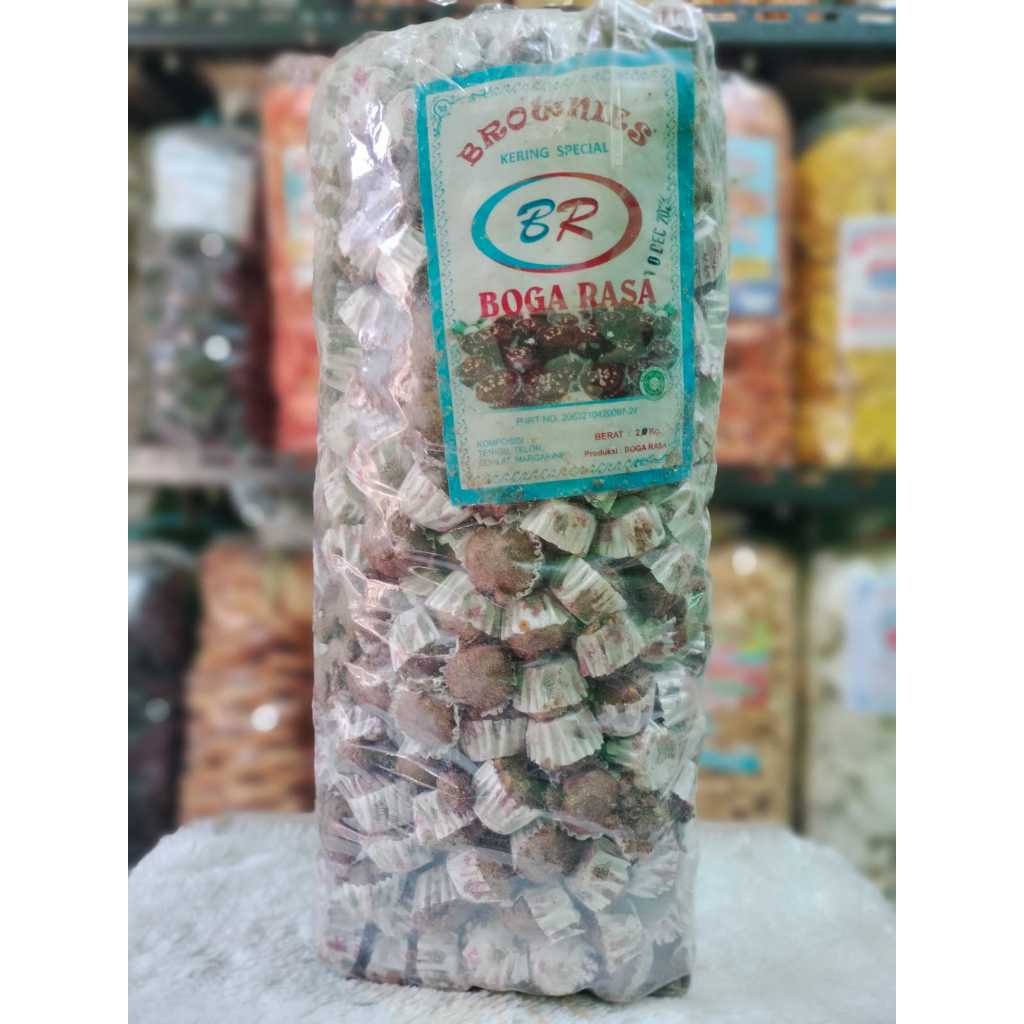 

CEMILAN//1KG KUE BRONIS COKLAT//KUE KERING