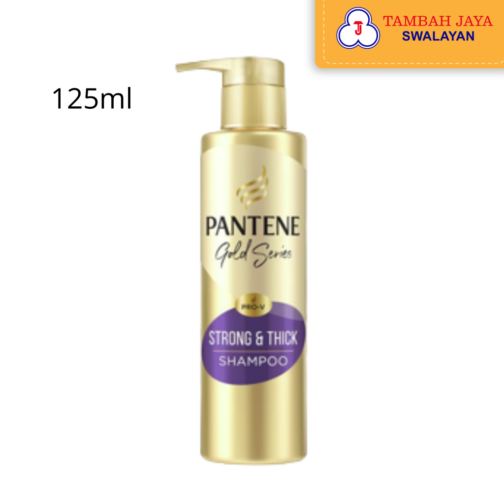 Pantene Shampoo Gold Series Strong&Thick 125ml