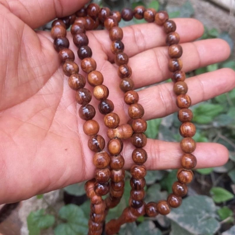 tasbih kayu gaharu asli 8mm tasbih gaharu original tasbih gaharu kalimantan