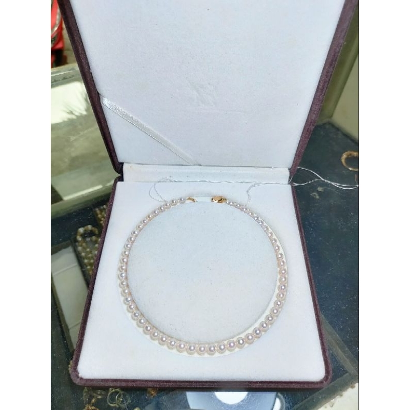 mutiara air laut akoya jepang white pink