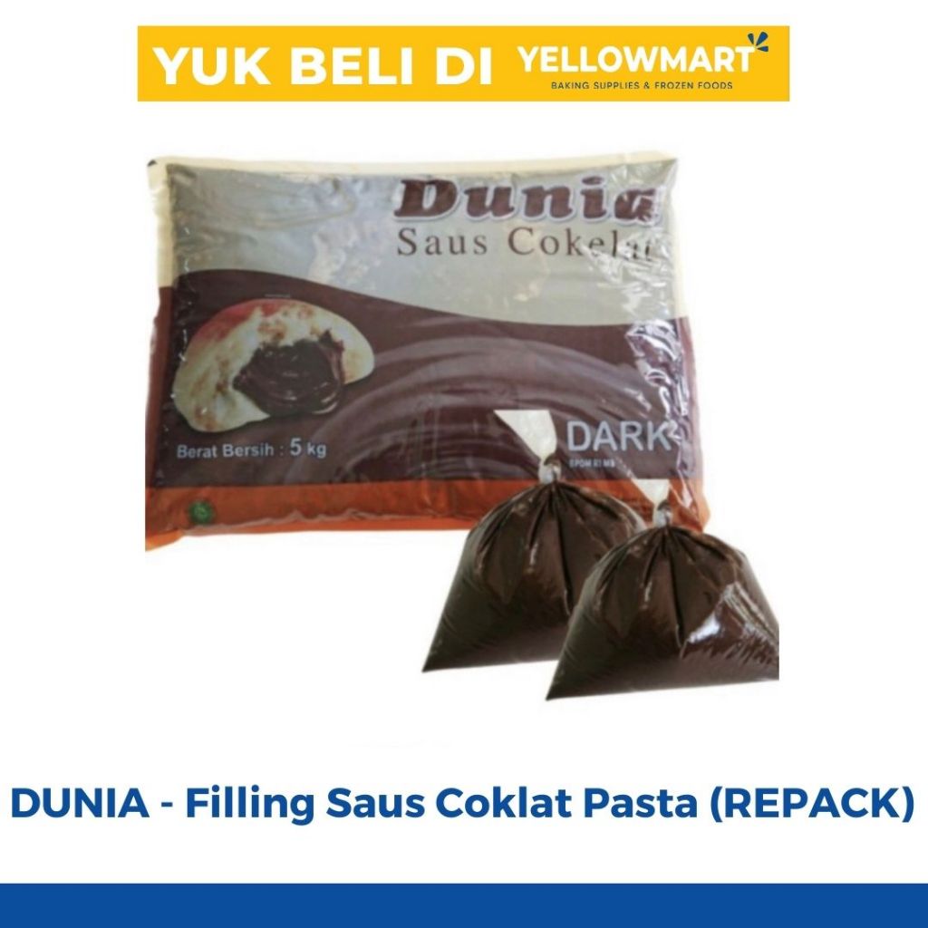 

DUNIA - Filling Saus Coklat Pasta C8 500gr (REPACK)