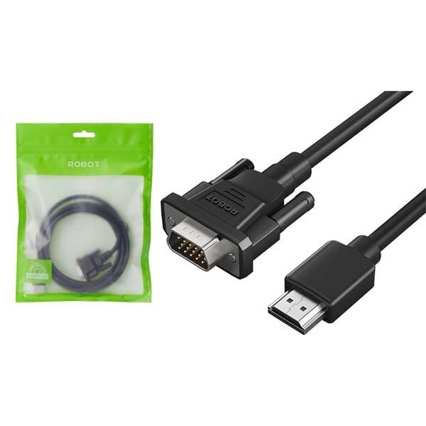 ROBOT RHVC02 KABEL HDMI TO VGA M/M 2 METER
