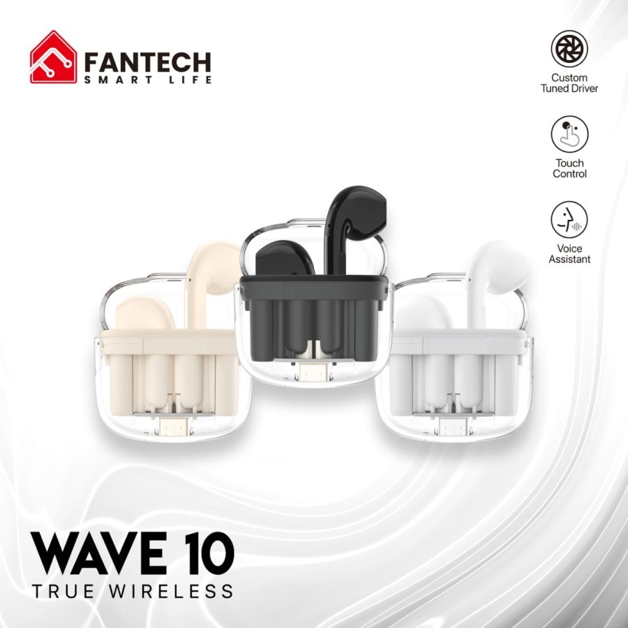 Fantech TW10 Wave 10 Bluetooth 5.3 Earphone TWS Wireless