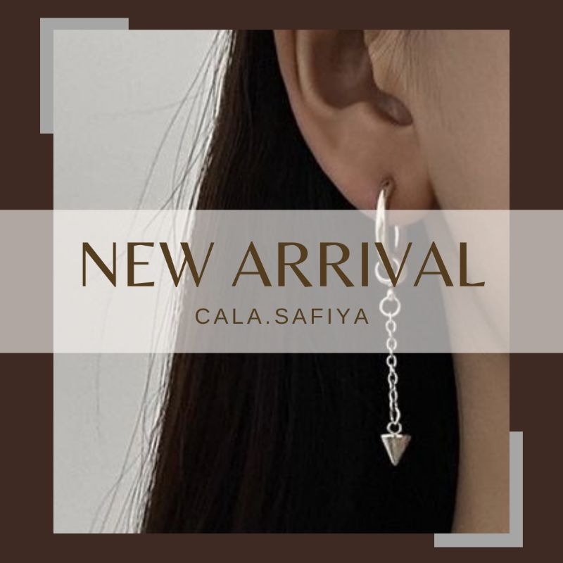 ANTING TITANIUM ANTIKARAT BARBLE PIERCING BLACK ETNIK KHAS INDONESIA BALI JOGJA UNIK PRIA WANITA