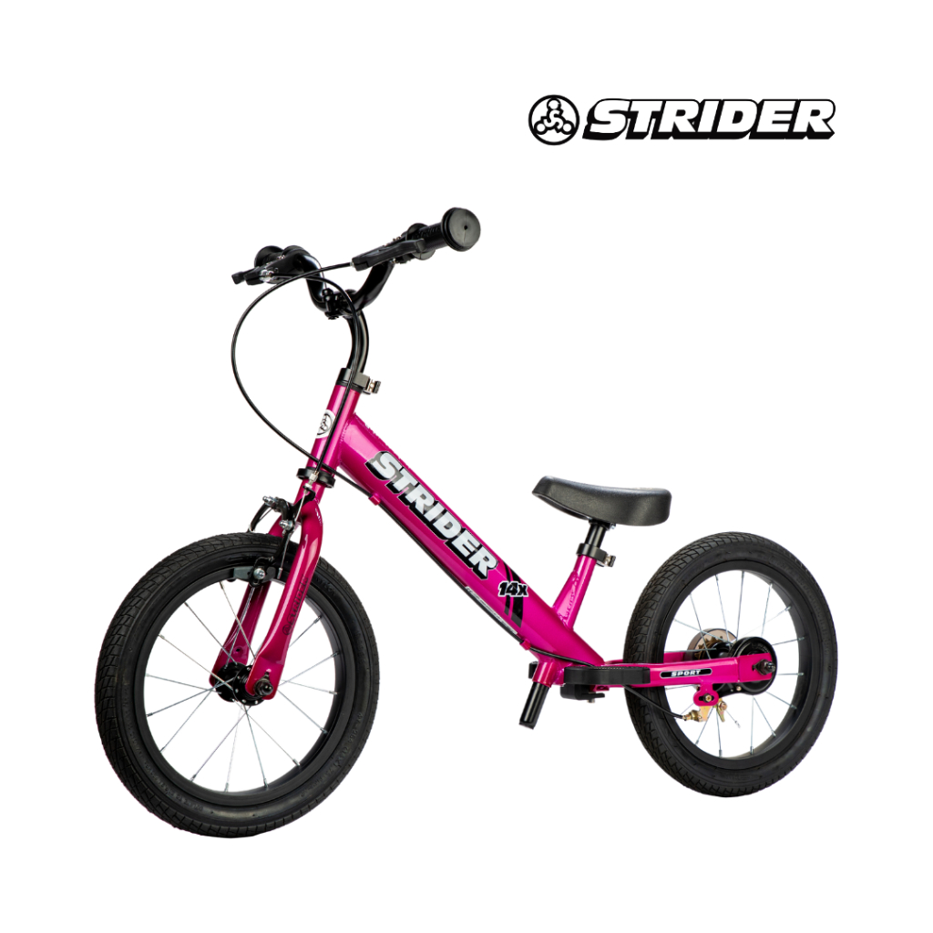 STRIDER - 14X Sport Balance Bike Bundle Pedal Kit - Pink - Sk-Sb1-In-Pk-Bdl - Sepeda Anak