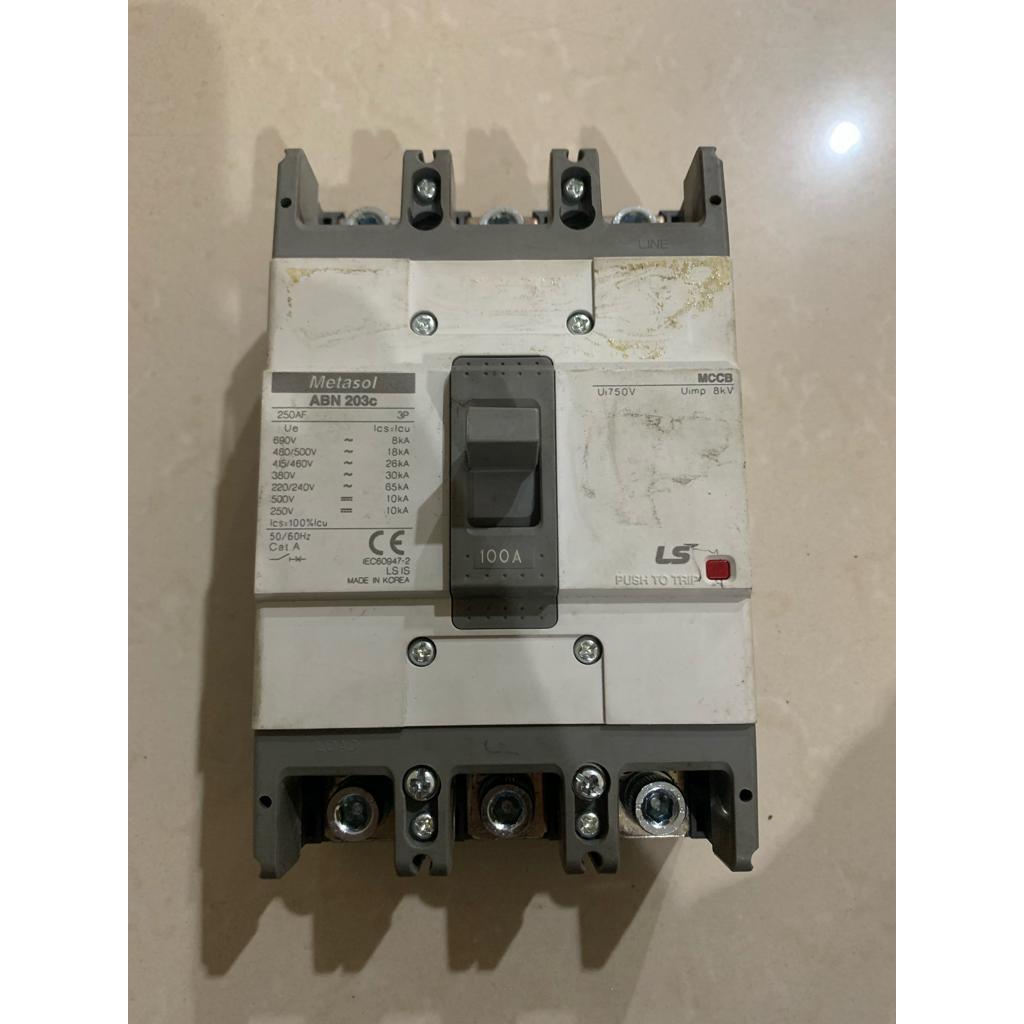 LS ELECTRIC MCCB 3P - 100A / ABN 203C