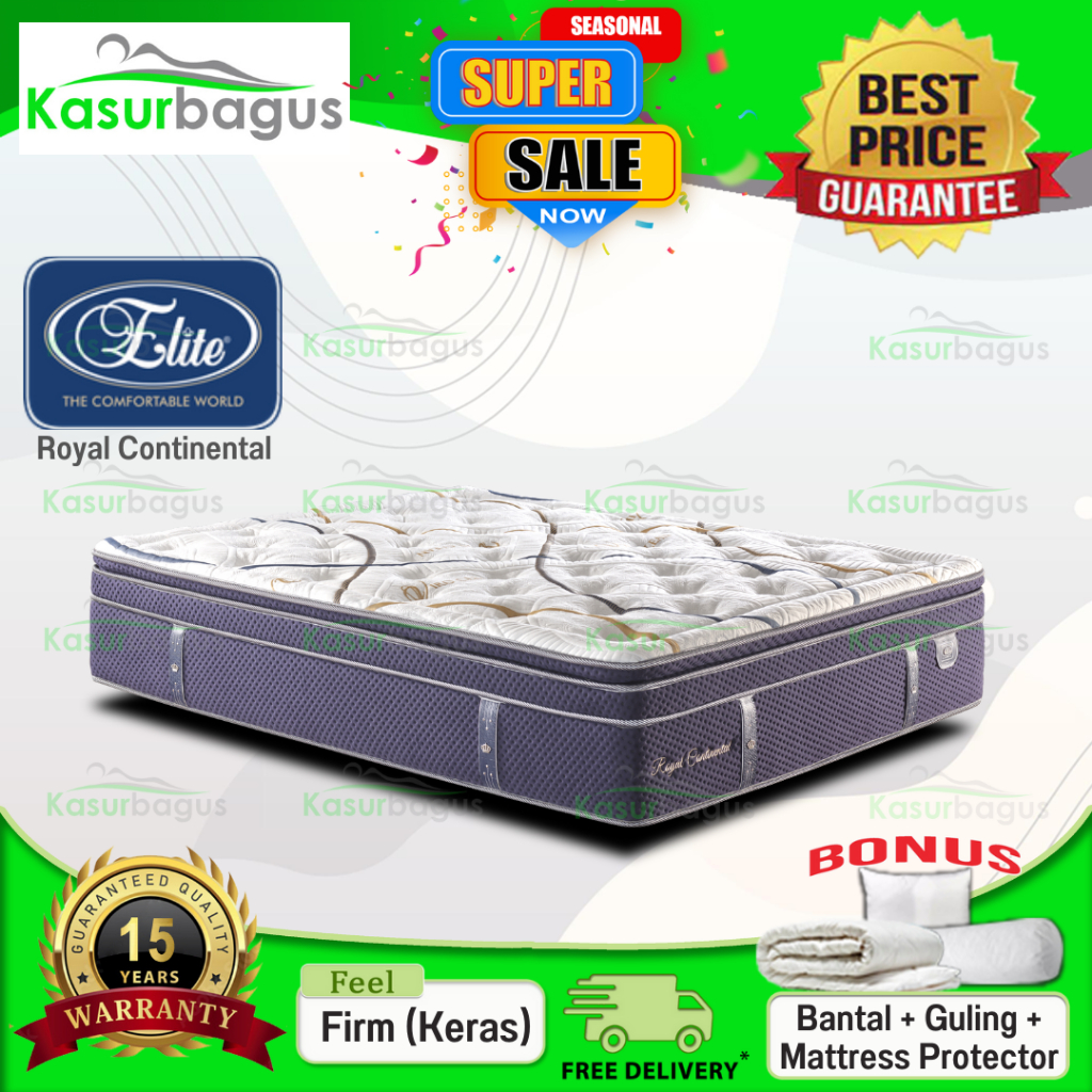 Elite Kasur Springbed Royal Continental - Hanya Kasur 180x200
