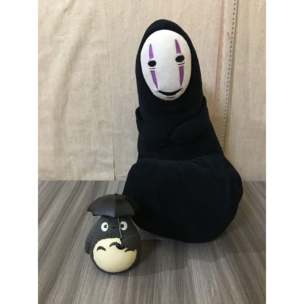 Boneka Kaonashi No Face Spiritd Away My Neighbor Totoro Studio Ghibli Preloved Jumbo Raksasa Big Siz