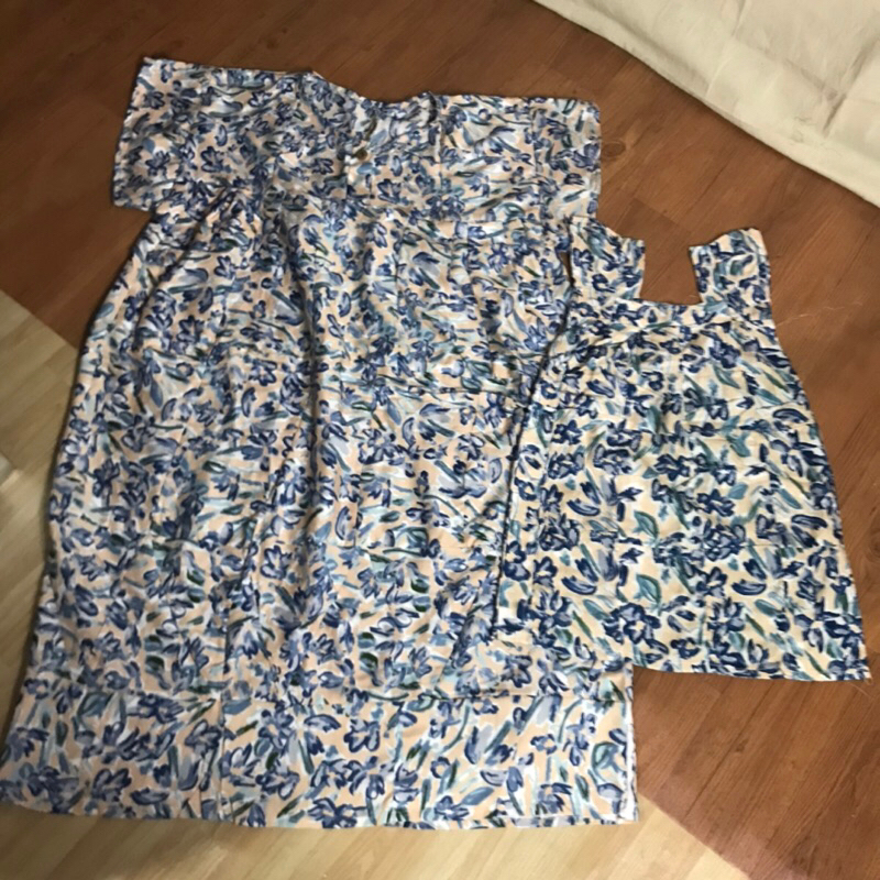 couple daster rayon ibu & anak