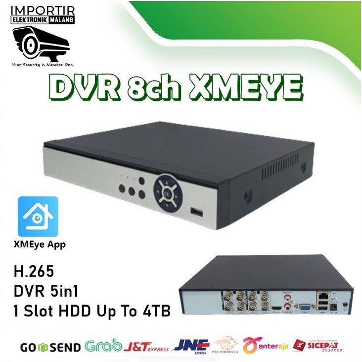 DVR AHD XMEYE 8ch - IEM