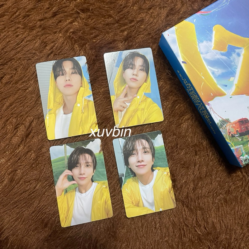 Photocard Joshua Hoshi Seventeen Heaven Carat Version