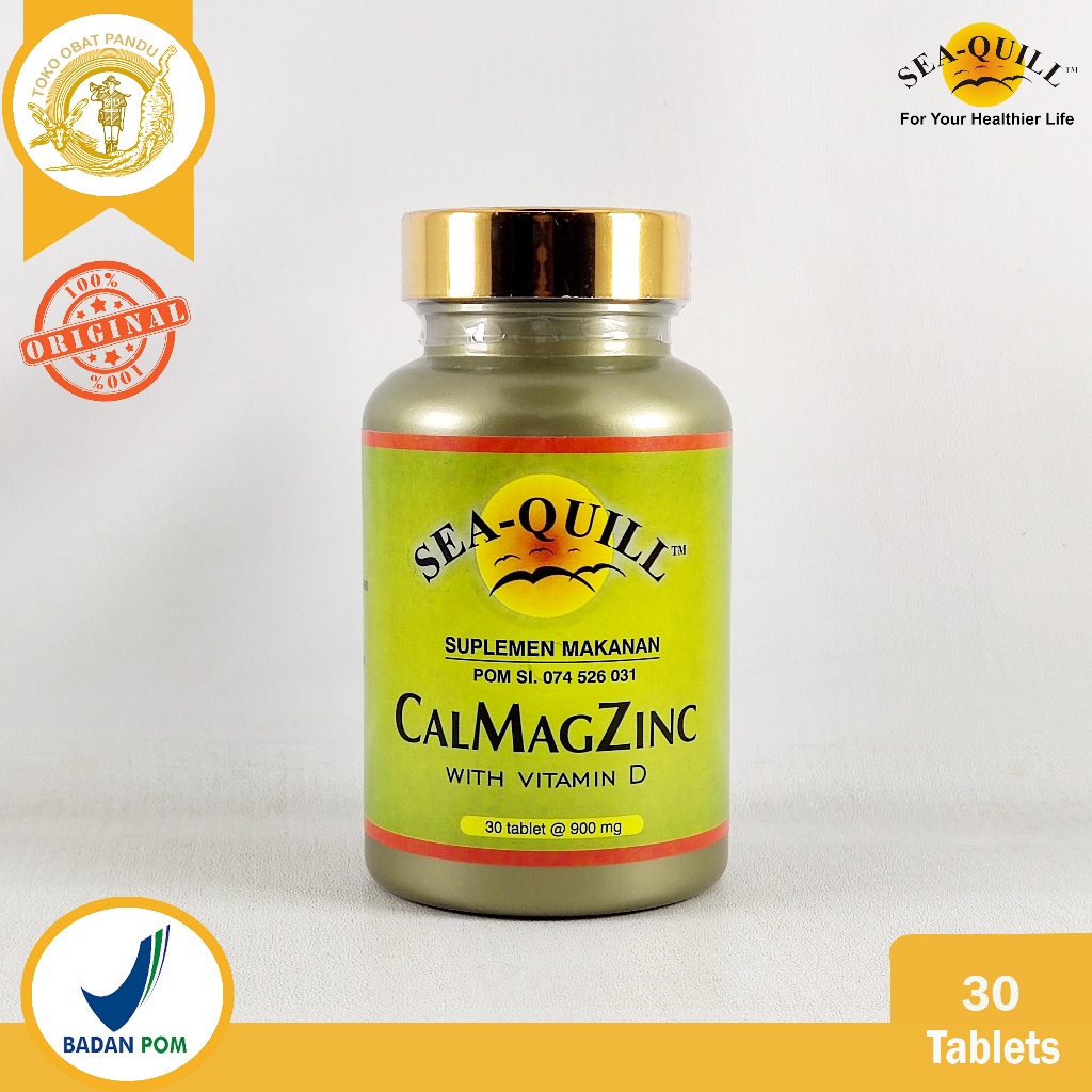 SEA QUILL CALMAGZINC WITH VITAMIN D (30 TABLET) / SEAQUILL