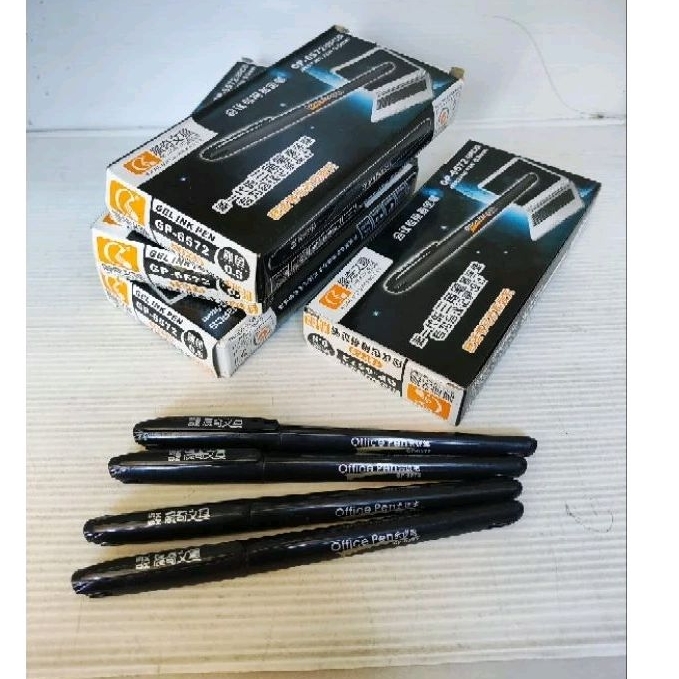 

Pulpen/bulpen/ballpoint/pena gel ink GP-6572 Gel Ink 0.5 isi 12pcs/1 lusin