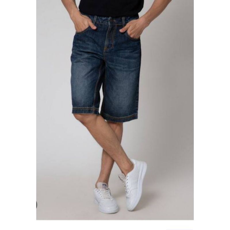 celana pendek jeans pria size 28-38 jeans pendek cowok jumbo